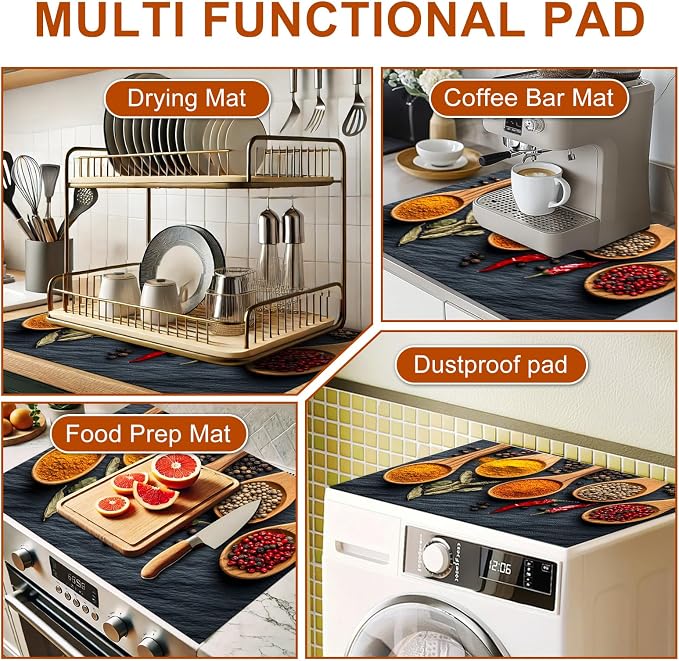 HOMETITUTE Stove Top Covers for Electric Cooktop Glass Top Protector 28x20 - Image 4