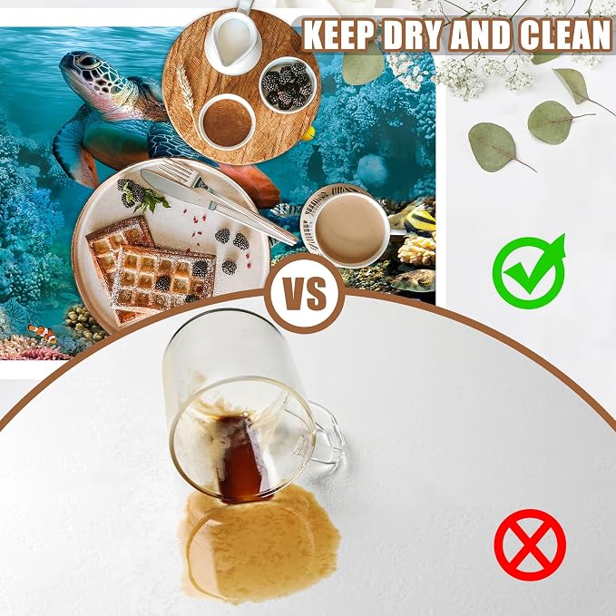 Sea Turtle Coffee Mat Absorbent Dish Drying Mat - Image 6