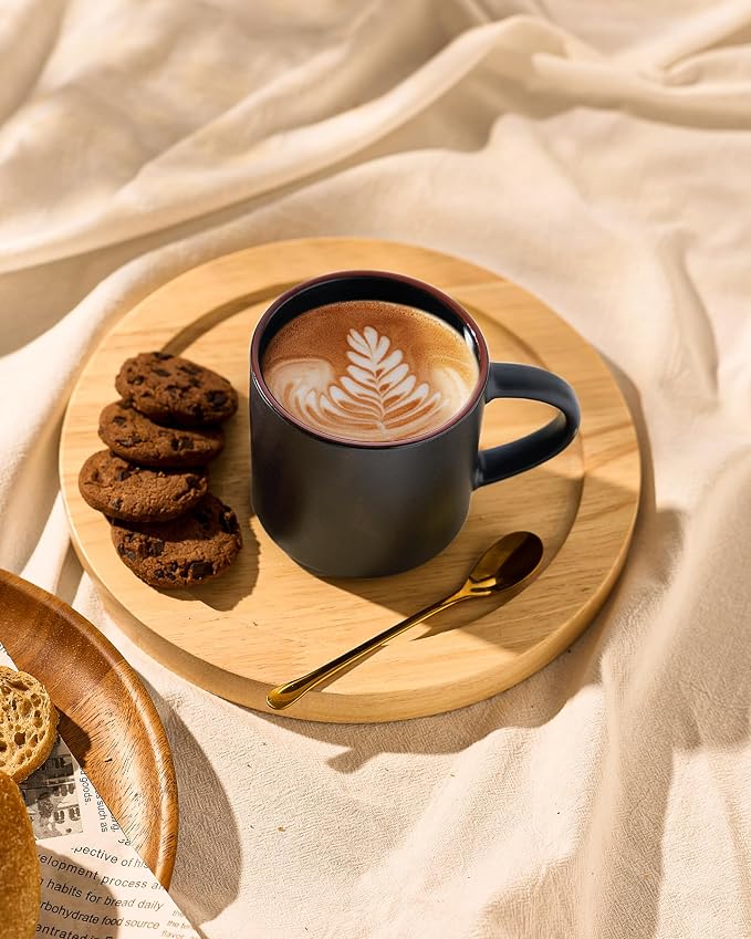 famiware Coffee Mugs Set of 4, Nebula 14oz Coffee Mugs, Ceramic Cup Set - Image 7