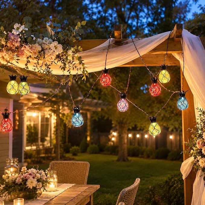 Vigdur Pineapple String Lights - Image 8