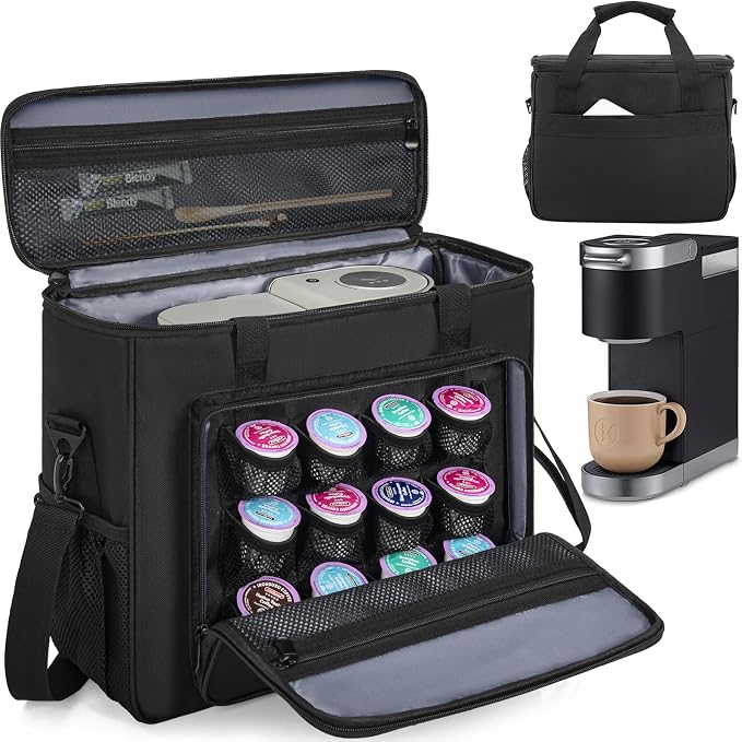 Coffee Maker Carrying Bag Compatible by OUUTMEE