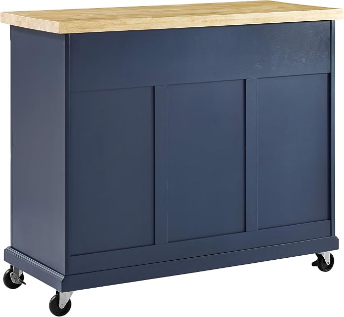 Crosley Furniture Madison Madison Rolling Kitchen Island Cart, Microwave Stand - Image 3