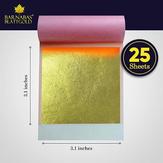 Barnabas Blattgold Edible Gold Leaf 24K - Image 2