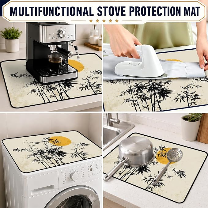 Multi-Design Stove Top Cover for Glass/Electric Stoves, 3-in-1 Counter - Image 6