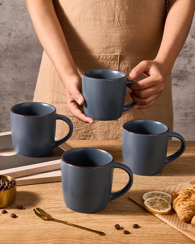 famiware Mercury Coffee Mugs 13 oz, Coffee Mugs Set of 6 - Image 7