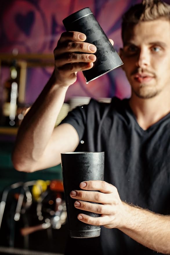 Barfly Cocktail Tin, Vintage Black - Image 11
