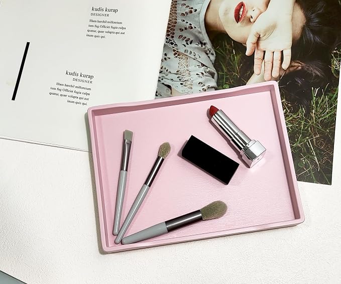 Small Pink Mini Serving Tray | for Serving Accessory, Perfume or Display Use. - Image 3