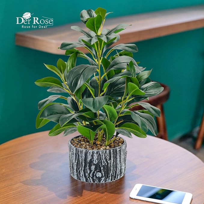 Der Rose 2 Pack Fake Plants Artificial Plants Indoor - Image 5