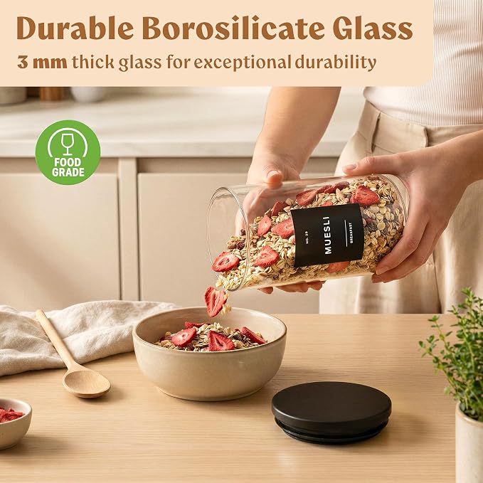 EDELHAUS Glass Storage Containers - Image 4