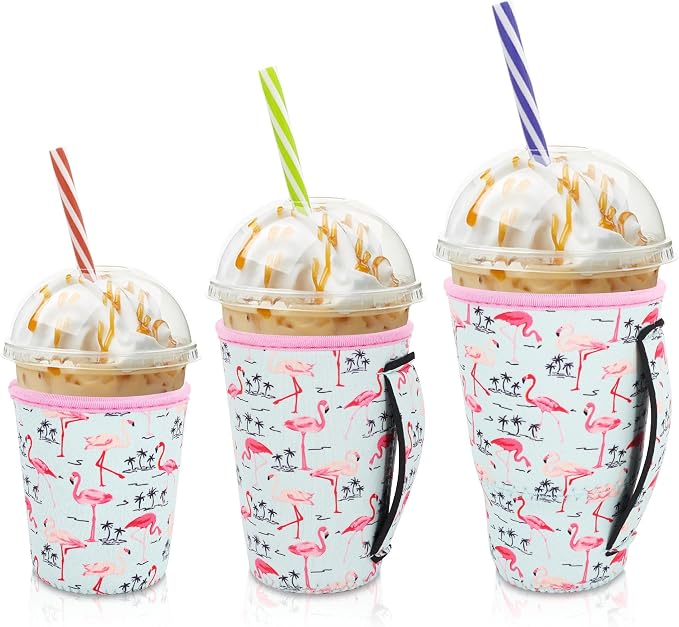 Iced Coffee Sleeve Insulator Sleeves by AJLTPA