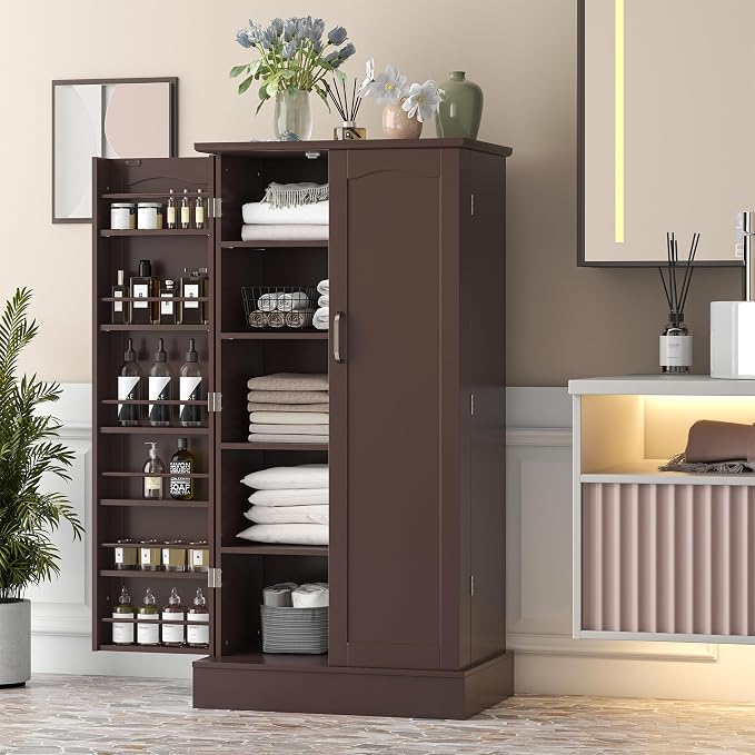 kepptory 47" Freestanding Kitchen Pantry Cabinet - Image 6