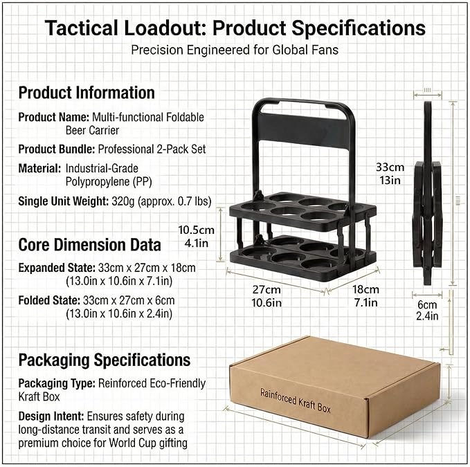Li&Zhao Foldable Drink Carrier - Image 8