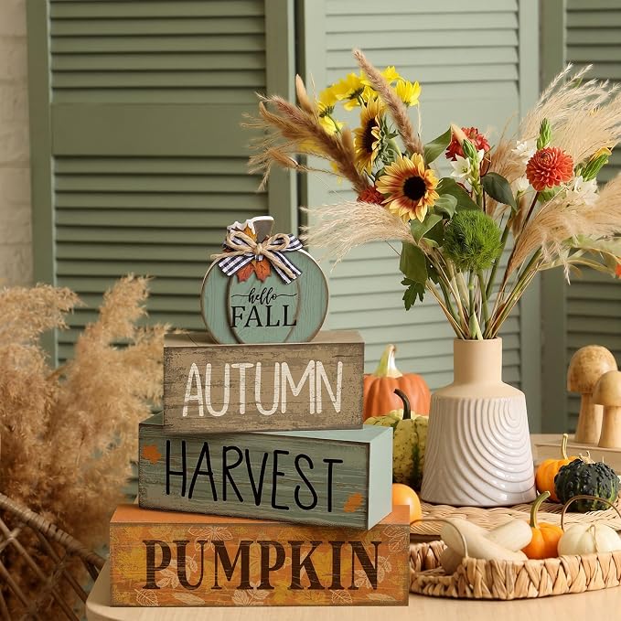 Lineshading 4 Pcs Fall Table Decoration - Image 4