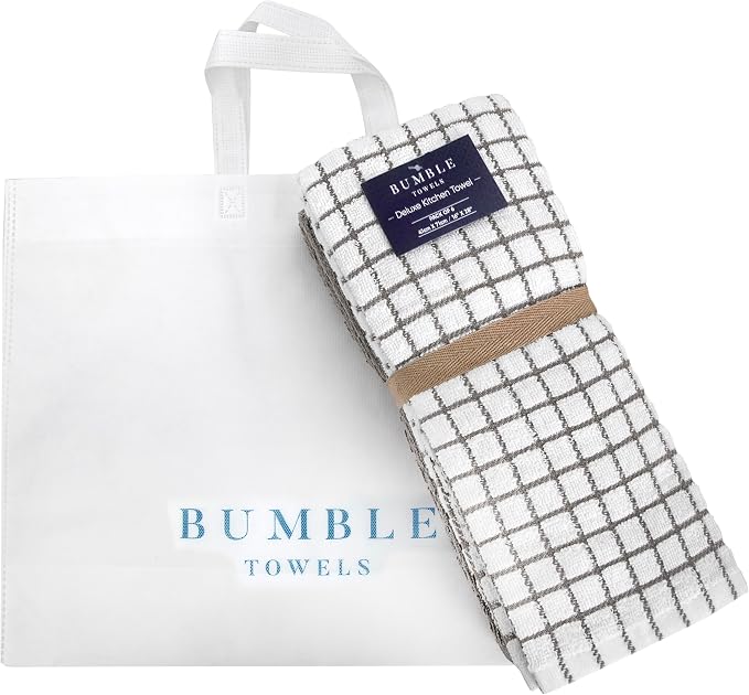 Bumble Kitchen Towels | 16" x 28" | 100% Cotton Dish Towels - Image 7