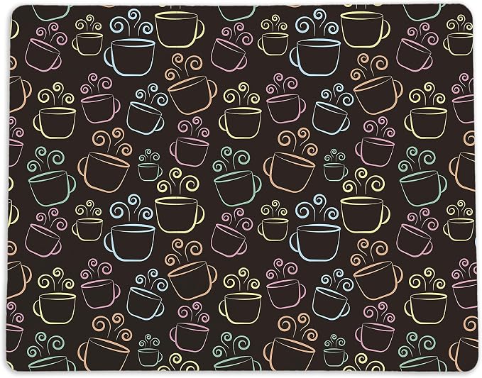 Coffee Maker Mat for Countertop – Absorbent, Non-Slip Coffee Bar Mat, Protects - Image 4