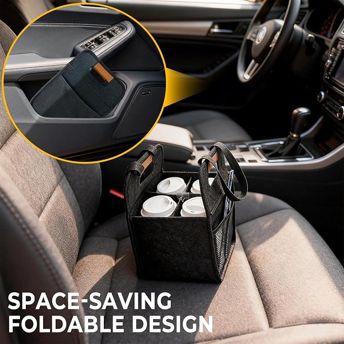 Foldable 4 Cup Drink Carrier - Image 6