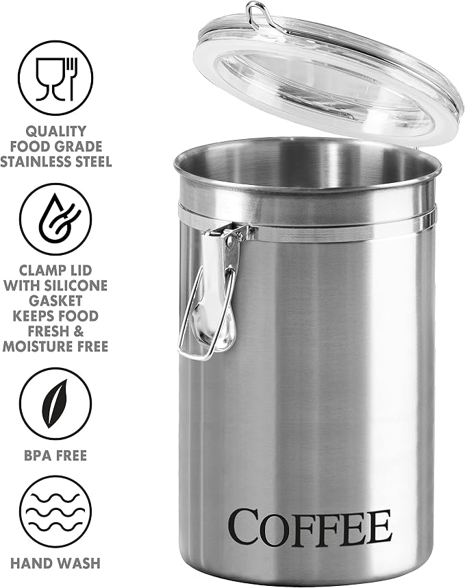 OGGI Stainless Steel Canister 62oz - Image 3