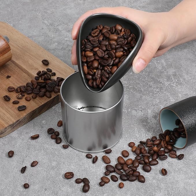 Ceramic Coffee Bean Dosing Cup, Coffee Dosing Tray, Tea Storage Tray, Single - Image 3