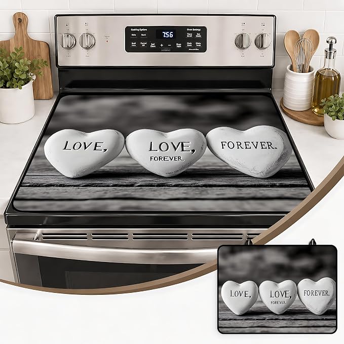 Multi-Design Stove Top Cover for Glass/Electric Stoves, 3-in-1 Counter by seewan