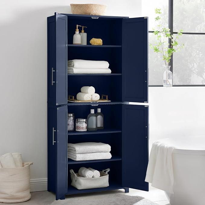 Crosley Furniture Savannah Tall Pantry Storage Cabinet - Image 7