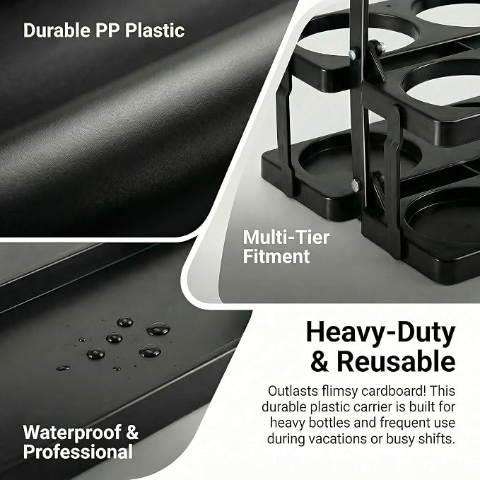 6 Cup Drink Carrier for Delivery - Image 4
