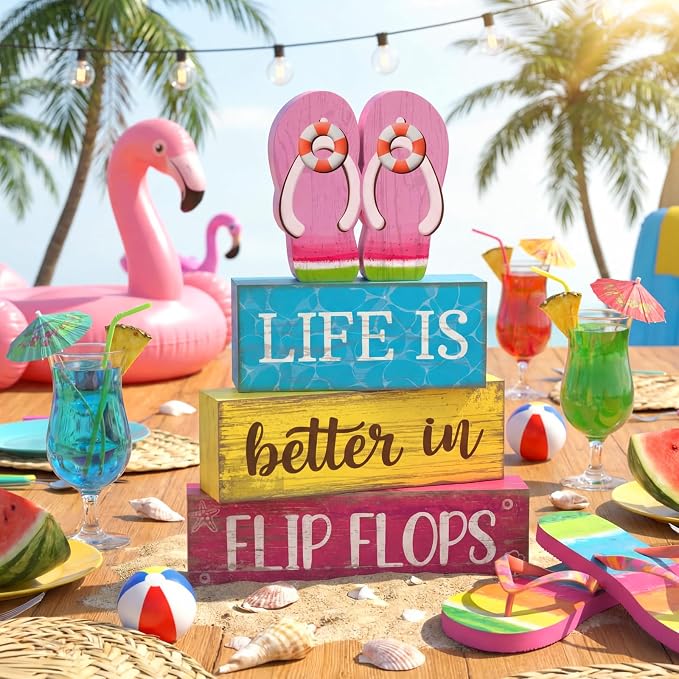 Yuntau 4 Pcs Summer Decorations - Image 7