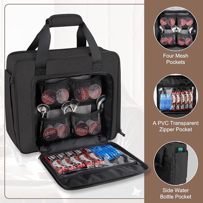 Anitor Portable Carrying Coffee Maker Travel Bag Match - Image 5