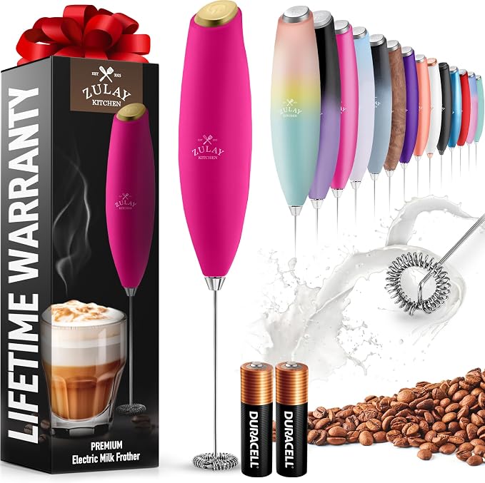 Zulay Powerful Milk Frother for Coffee by ZulayKitchen