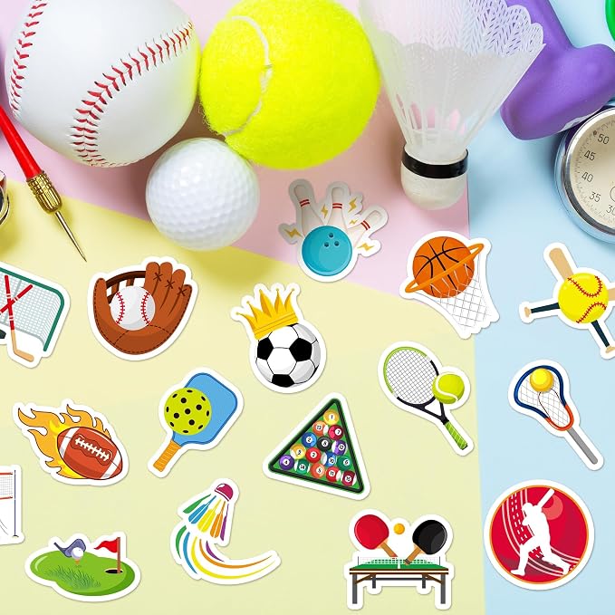 Haooryx Sports Ball Stickers Rolls - Image 5