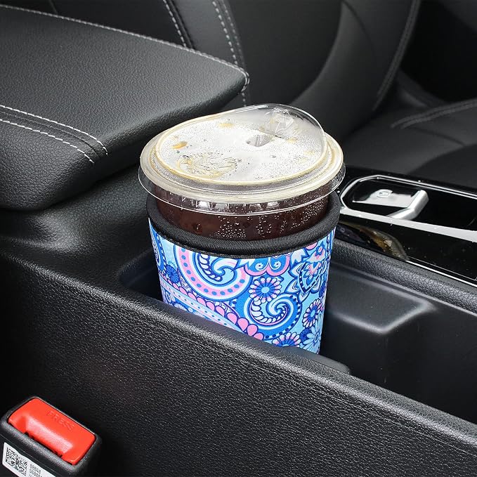 2 Pack Reusable Iced Coffee Sleeves - Image 3