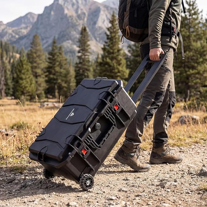 Weatherproof Hard Case, Stackable Trolley Case - Image 3