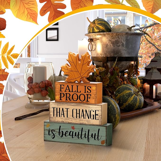 Lineshading 4 Pcs Fall Decoration - Image 5