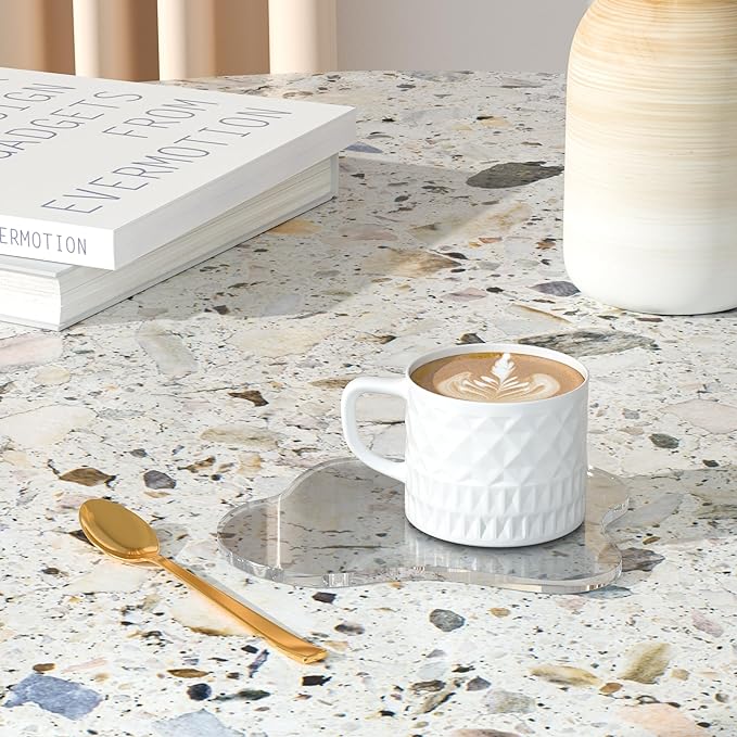 Acrylic 5Pcs/Set Coaster for Desk - Image 6
