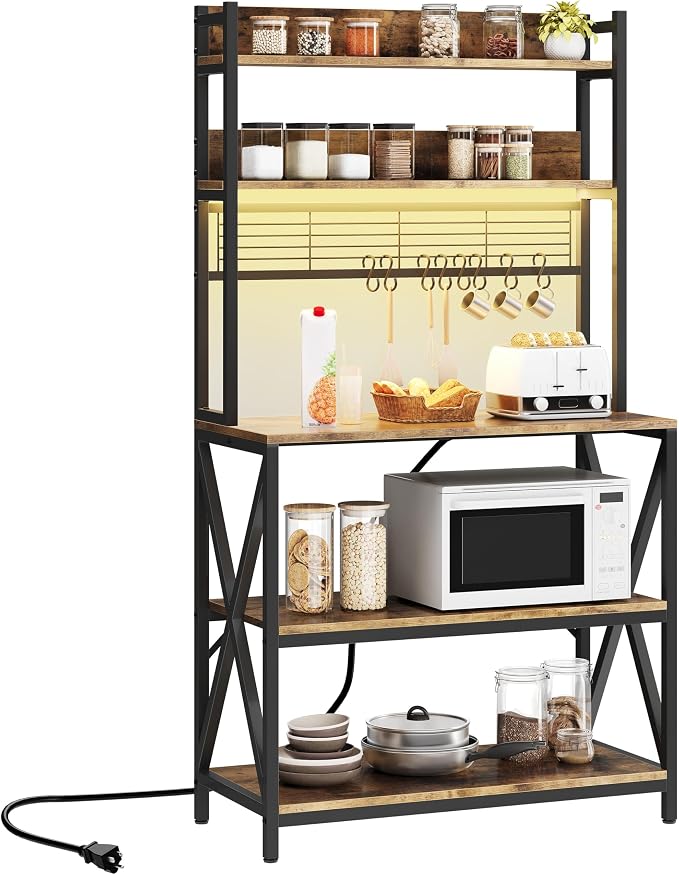 Yaheetech Kitchen Bakers Rack - Image 3