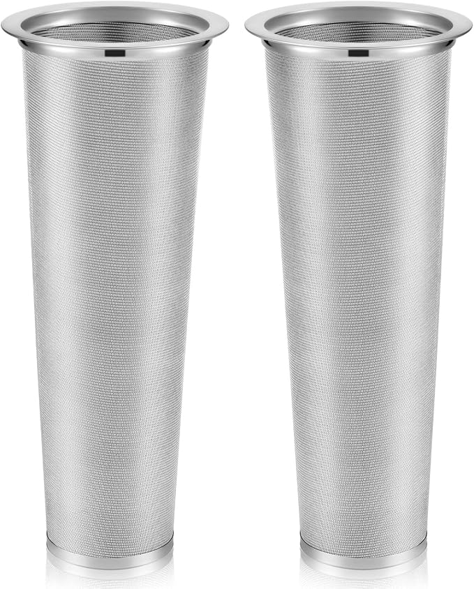 2 Pcs Cold Brew Coffee Filter Stainless Steel Filter Coffee Tea Infuser by Tessco