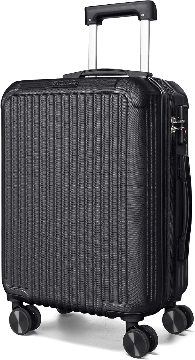 LIGHT FLIGHT Carry On Luggage 22x14x9 Airline Approved, Hard Shell by LIGHTFLIGHT