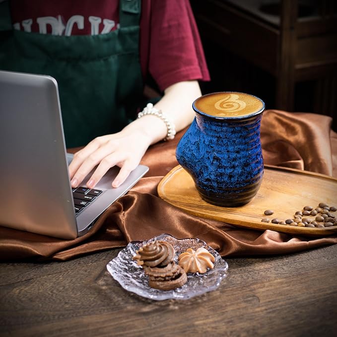 18oz Ceramic Hand Warmer Mug, Novelty Hand Warmer Coffee Mug, Tea Mug, Keep - Image 4