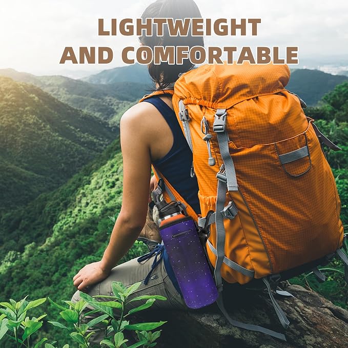 Water Bottle Carrier with Strap - Image 4