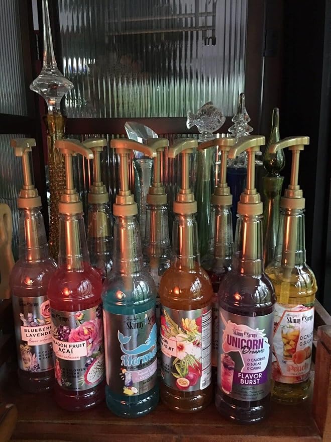 Premium Syrup Pump Compatible w/Torani 750 ml Bottle, Davinci Syrups - Image 8