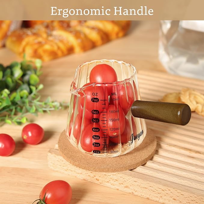Joeyan 7 oz Espresso Cups, Glass Measuring Cup, Espresso Shot Cup - Image 5