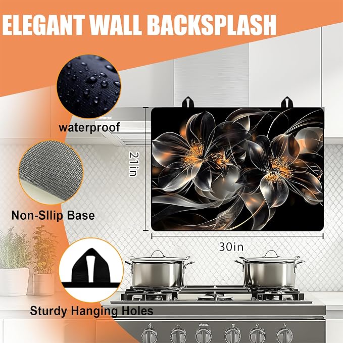 Anti-Slip Electric Stove Top Cover, Foldable Heat-Resistant Glass Stove Top - Image 4