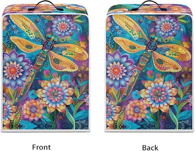 Bohemian Dragonfly Coffee Machine Dust Covers - Image 3