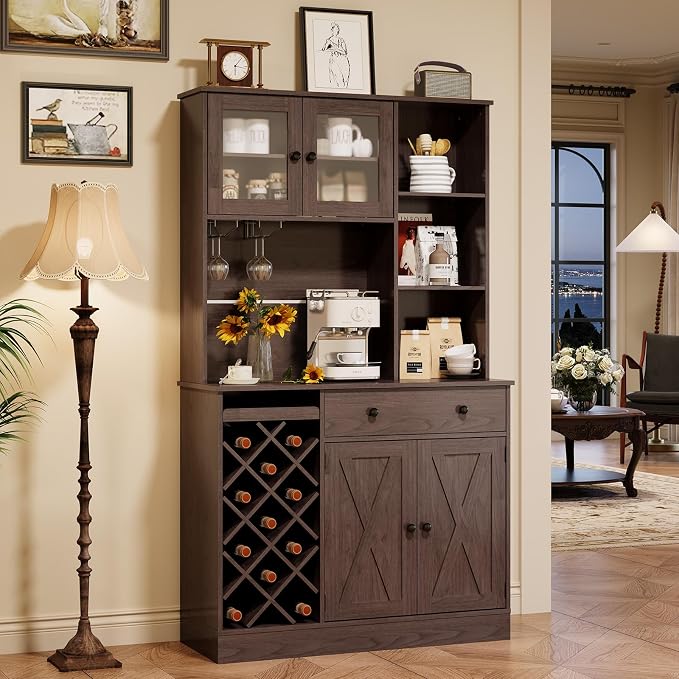 IDEALHOUSE 72 Inch Tall Kitchen Pantry Cabinet by IDEALHOUSE