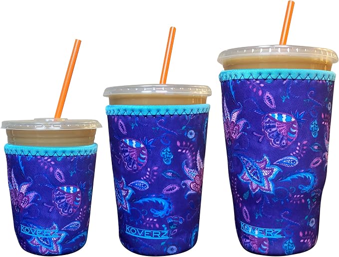 3-Pack Iced Coffee Sleeve SET OF 3 by Koverz