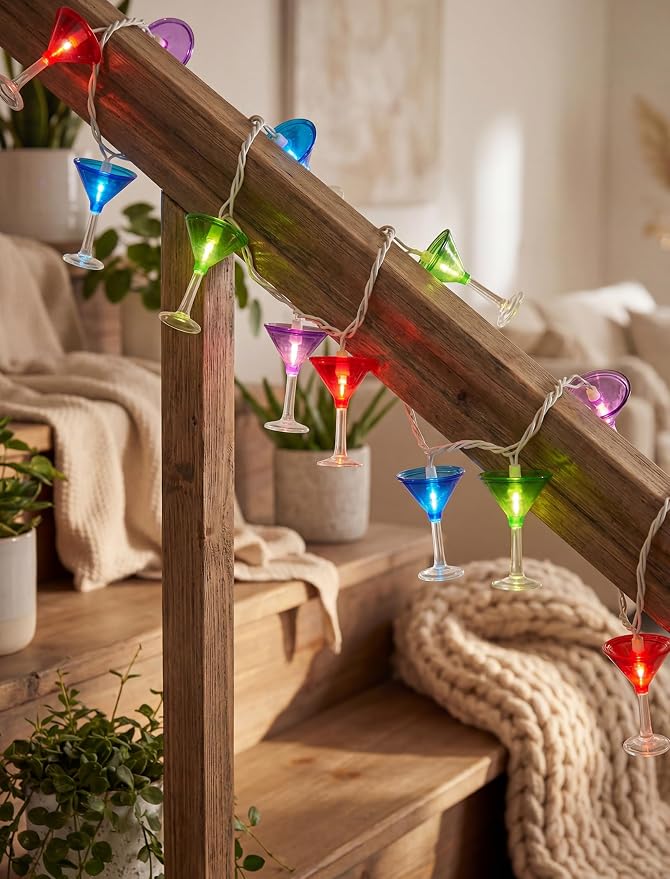Margarita Glass String Lights, 8.5FT Summer Patio Light - Image 8