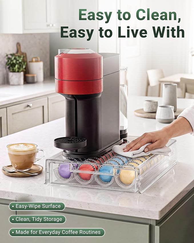 EVERIE Coffee Pod Holder Drawer Compatible - Image 8