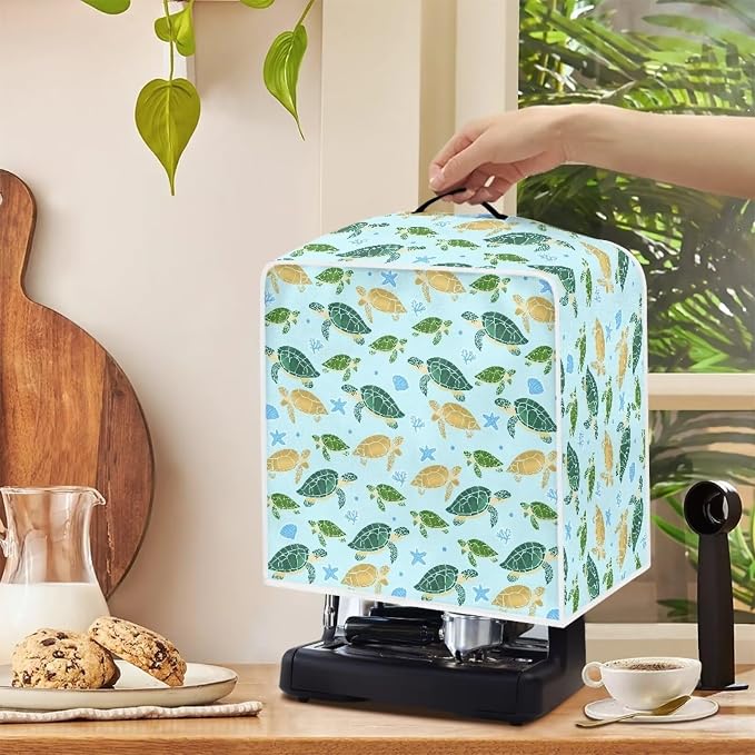 Cartoon Turtle Coffee Machine Covers - Image 4