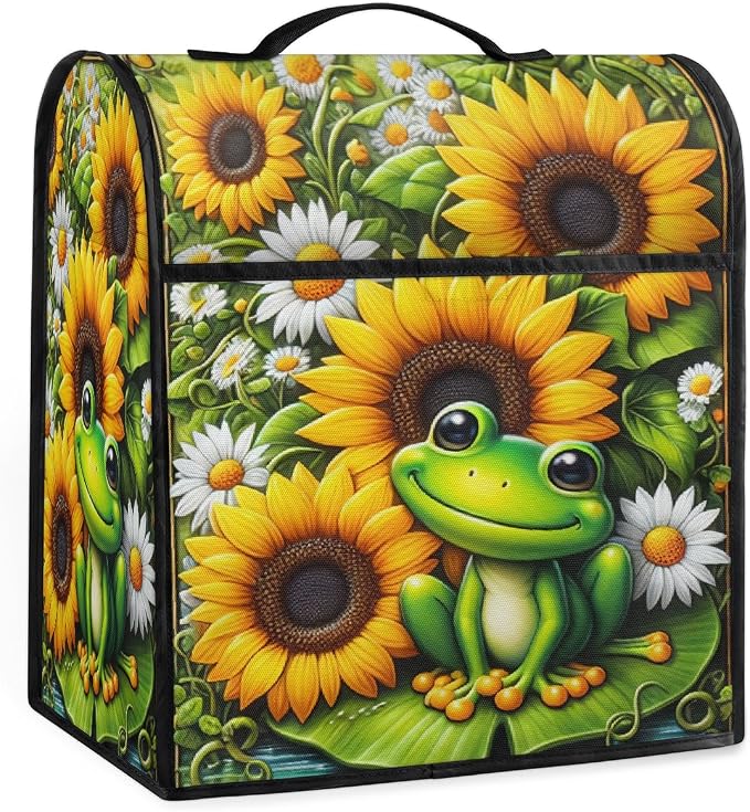 Frog Kitchen Aid Mixer Cover Compatible Stand Mixer Dust Cover | Sunflower by YoYoYuchong