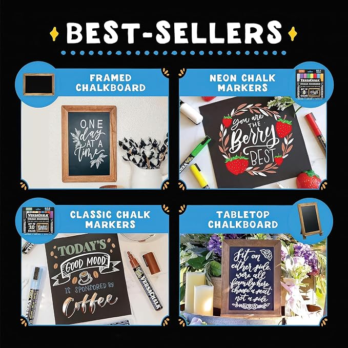 VersaChalk Kickstand Tabletop Chalkboard - Image 8