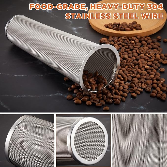 2 Pcs Cold Brew Coffee Filter Stainless Steel Filter Coffee Tea Infuser - Image 3